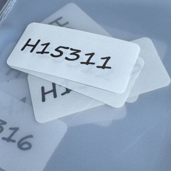 Luxottica L251 Klixx-2 4151 Eyeglasses Frames VINTAGE RARE Clear RED H15311 - Picture 7 of 7